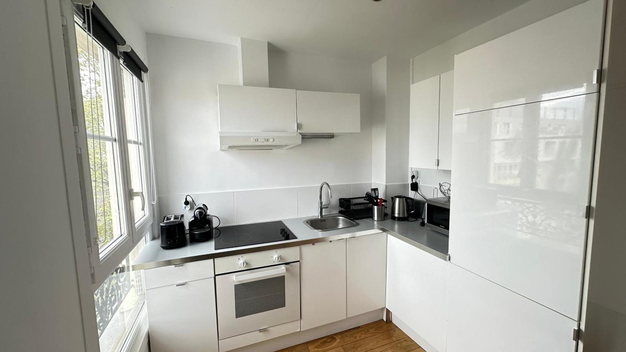 Charmant Studio Au Coeur Du 18E Apartment Paris Exterior foto